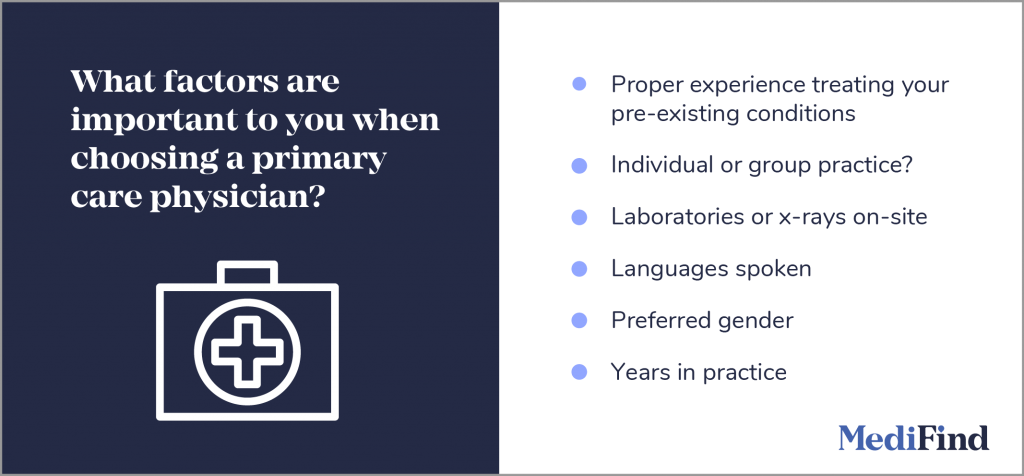 Get to know your doctors: primary care versus specialists - Find a